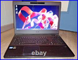 Pc asus ROG G74Sx, i7, 16Go, SSD 500Go neuf + WD Caviar Black 750Go, Win 11 Pro