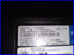 Pc asus ROG G74Sx, i7, 16Go, SSD 500Go neuf + WD Caviar Black 750Go, Win 11 Pro