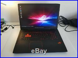 Pc portable ASUS Gaming 17 gtx1060 ssd M2 500go + dd 1To + 16go ram + 1 jeux