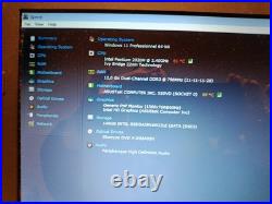 Pc portable ASUS X55VD SX168H 15,6 pouces, pentium 2020 Mem DDR3 12 G, SSD 149G