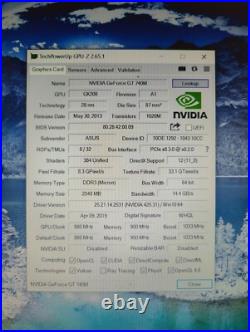 Pc portable Asus 18,4 i7 / 32 Go / SSD 1 To + HDD 1 To / GT 740M Pc portable Asus 18,4 i7 / 32 Go / SSD 1 To + HDD 1 To / GT 740M