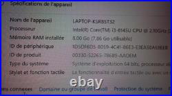 Pc portable Asus Vivobook X712FA P1701FA HD+, 8GB RAM, SSD 240GB, W11 pro 25H2