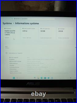 Pc portable Asus vivobook S14 S406U Batterie Neuve / W11 / i3 / 256G / 4G
