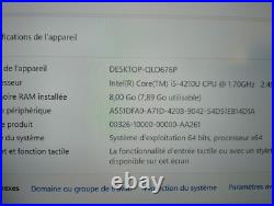Très rapide, Asus 13.3Win 11, pack office, i5-4eme génération, 8G ram, 128G Ssd Très rapide, Asus 13.3Win 11, pack office, i5-4eme génération, 8G ram, 128G Ssd