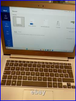 Très rapide, Asus 13.3Win 11, pack office, i5-4eme génération, 8G ram, 128G Ssd Très rapide, Asus 13.3Win 11, pack office, i5-4eme génération, 8G ram, 128G Ssd