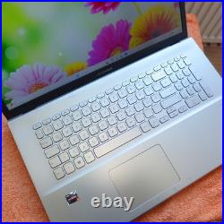 XXL SET Asus D712 Vivobook Ultra SLIM 17 pouces ordinateur portable SSD Windo